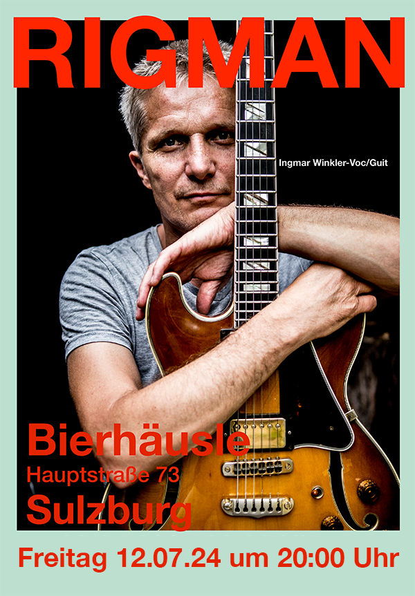 Konzert Rigman Ingmar Winkler Vocal Guitar 